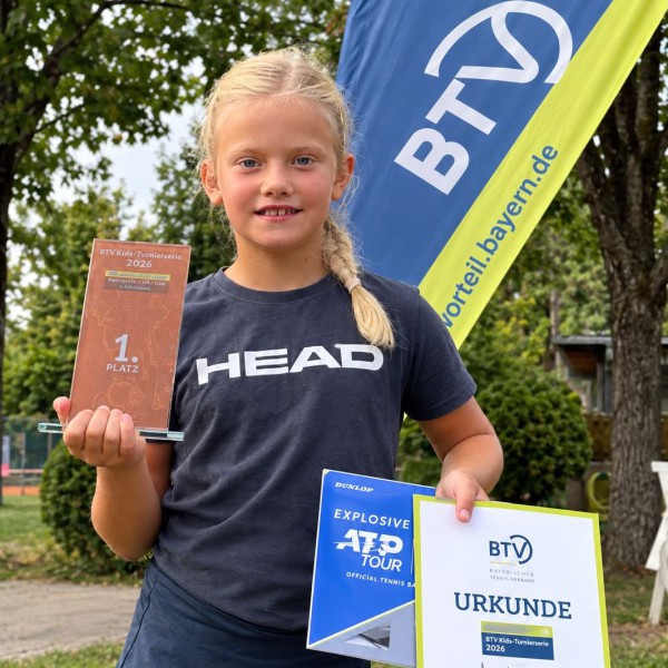 Anna Wiedemann gewinnt die Kids Masters Gold
