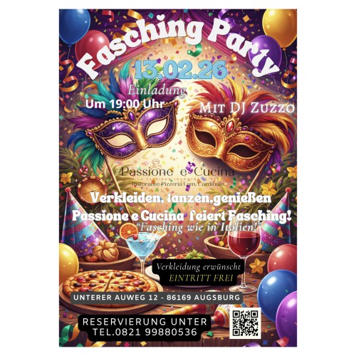 Carnevale, Costume, Cucina