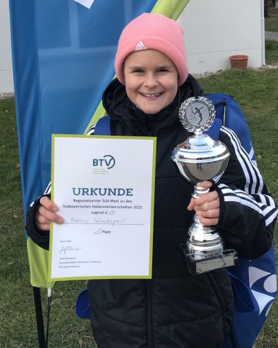 In der U11 eine Große: Romy Schweiger