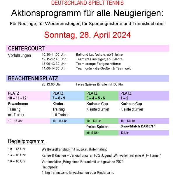 Mitmachtag – diesmal sonnig