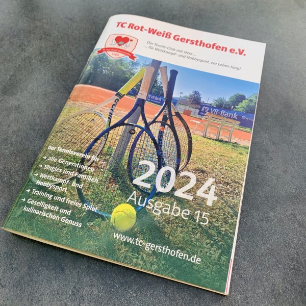 Unser neues TCG-Vereinsheft ist da