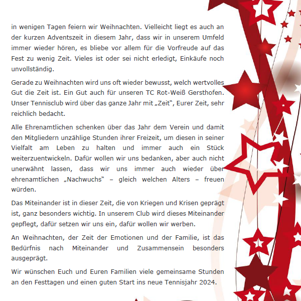 Weihnachtliche Grüße