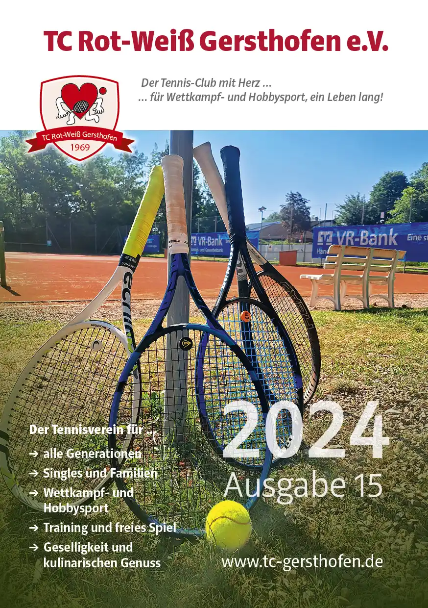 TCG Vereinsheft, Ausgabe 2024